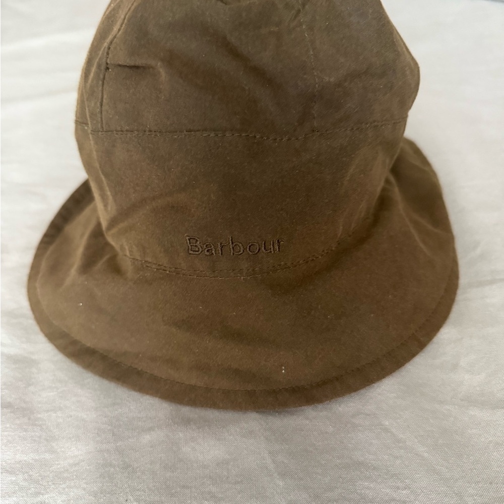Barbour Brown Bucket Hat
